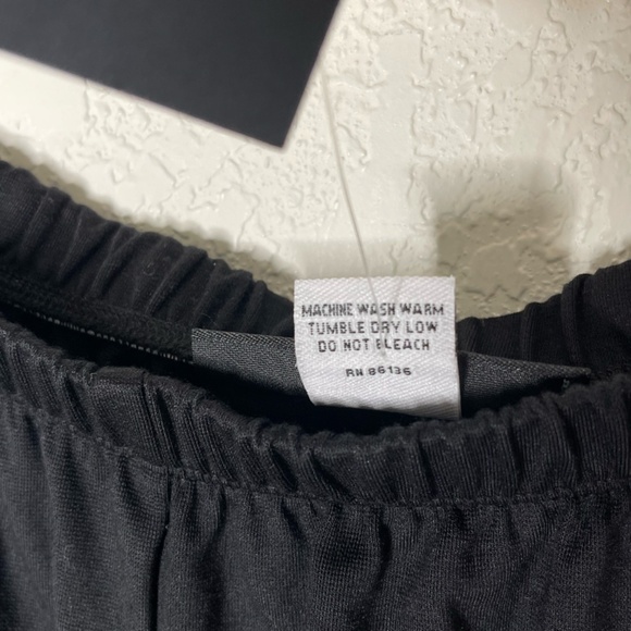 Bryn Walker Olivier Lantern Pants Size L Black Modal Blend Made In USA - Picture 9 of 14